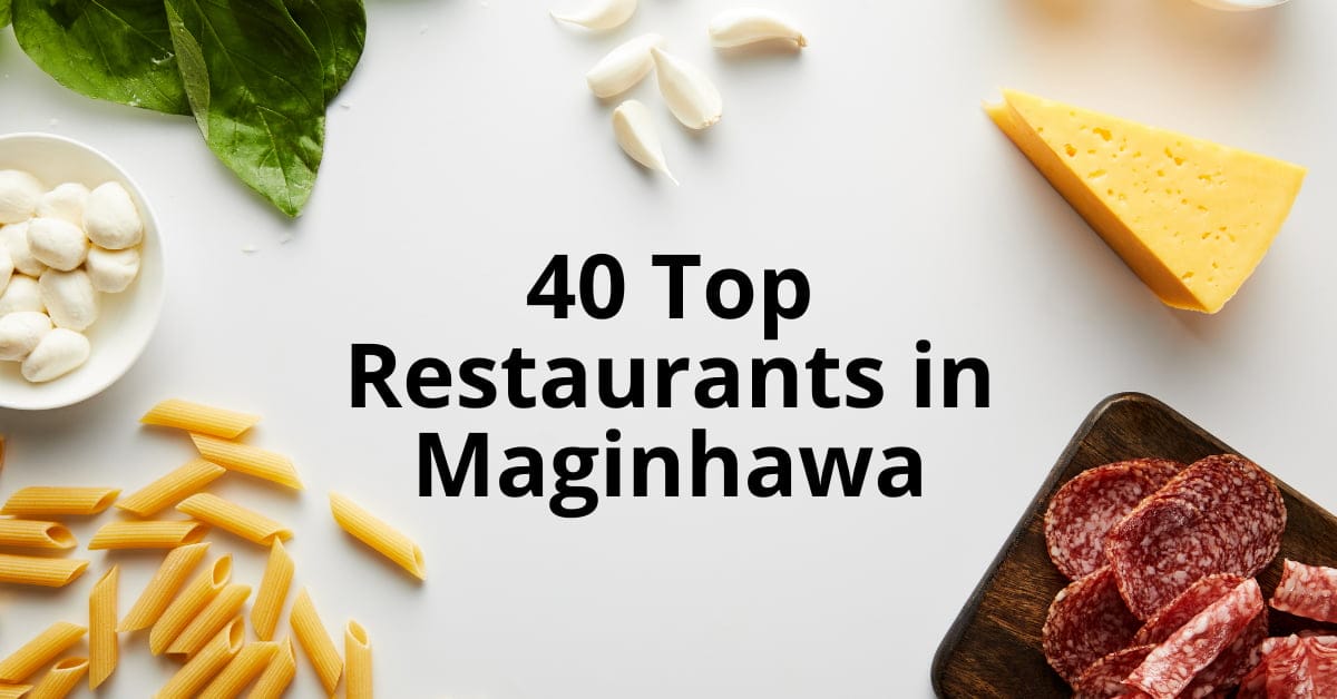 maginhawa restuarants