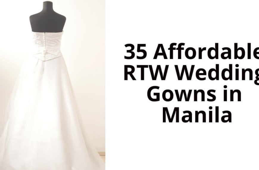 rtw wedding gown
