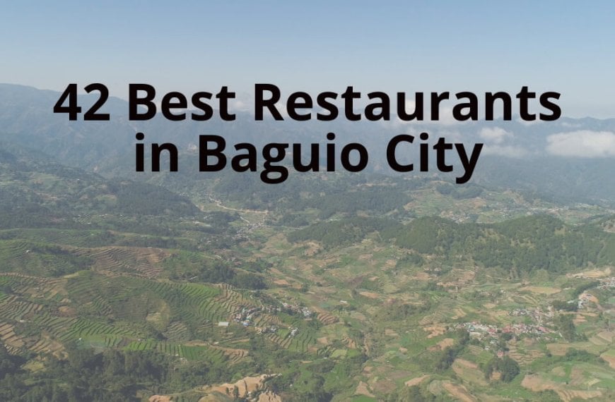 best baguio restaurant