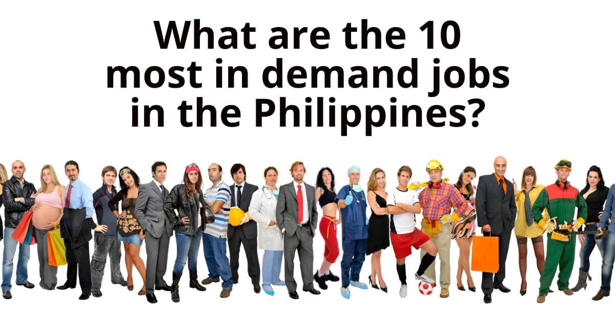 in demand jobs philipines