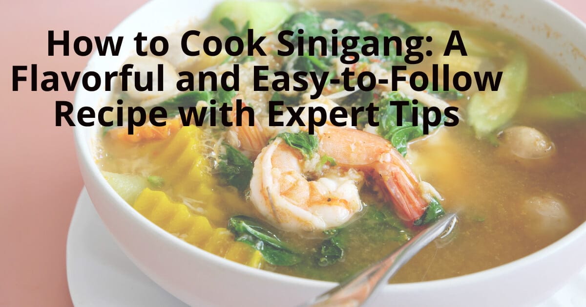 sinigang recipe
