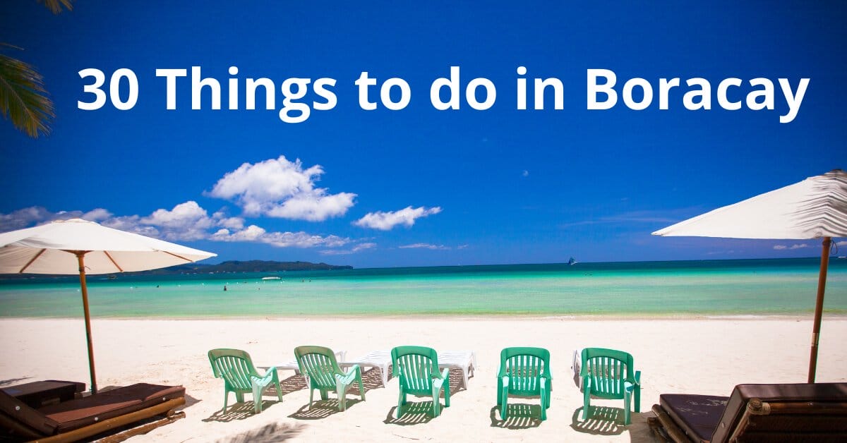 boracay activities