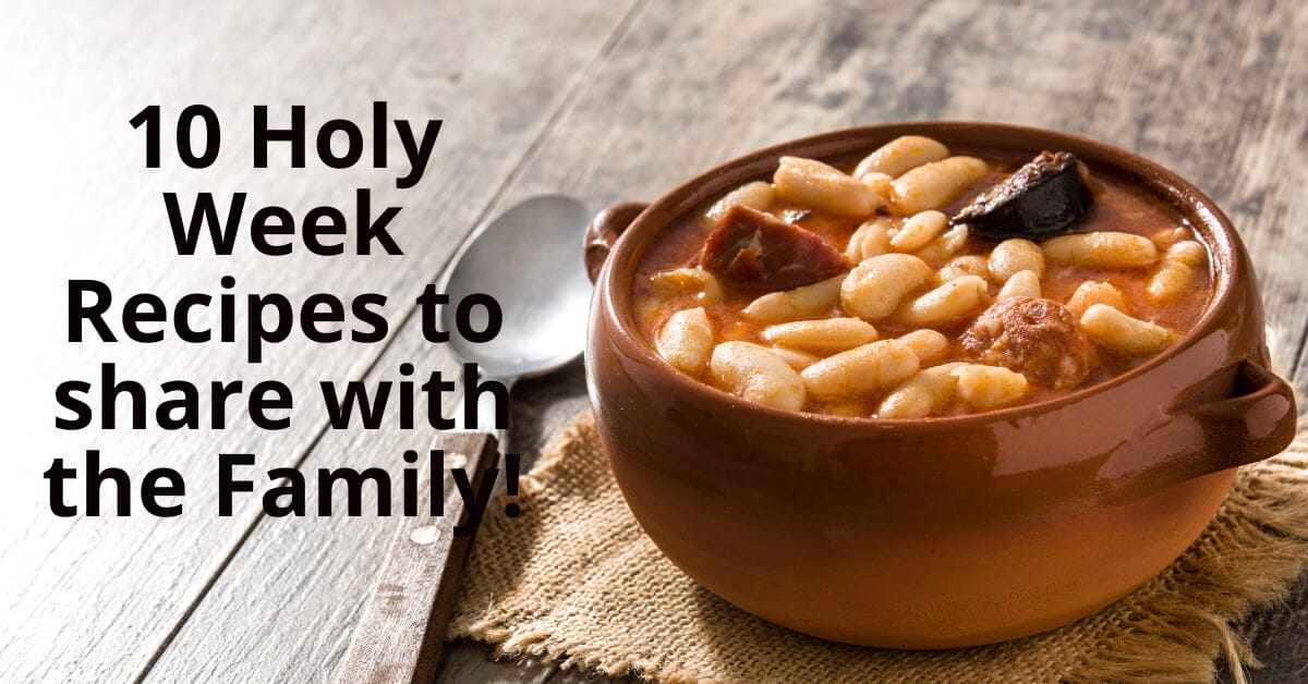holy week recipe