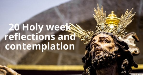 holy week reflection 1