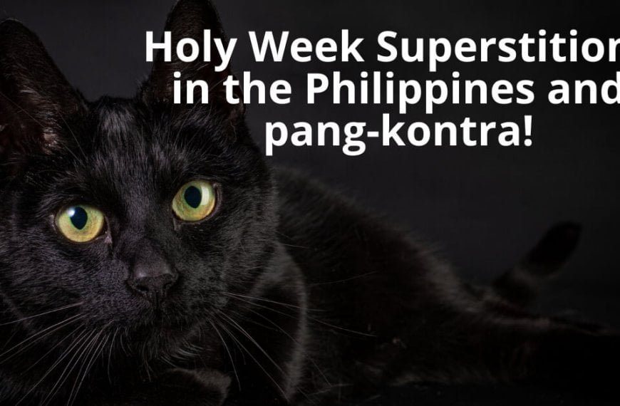 holy week superstition 1