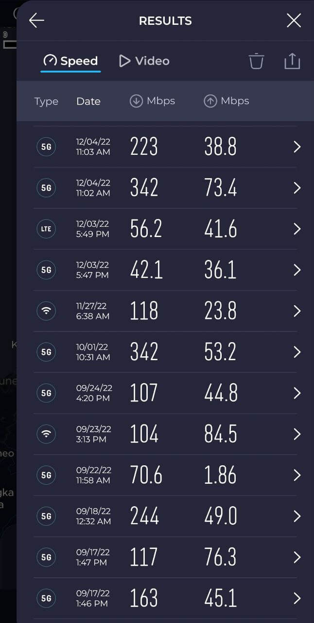 Smart Telecom Speed test
