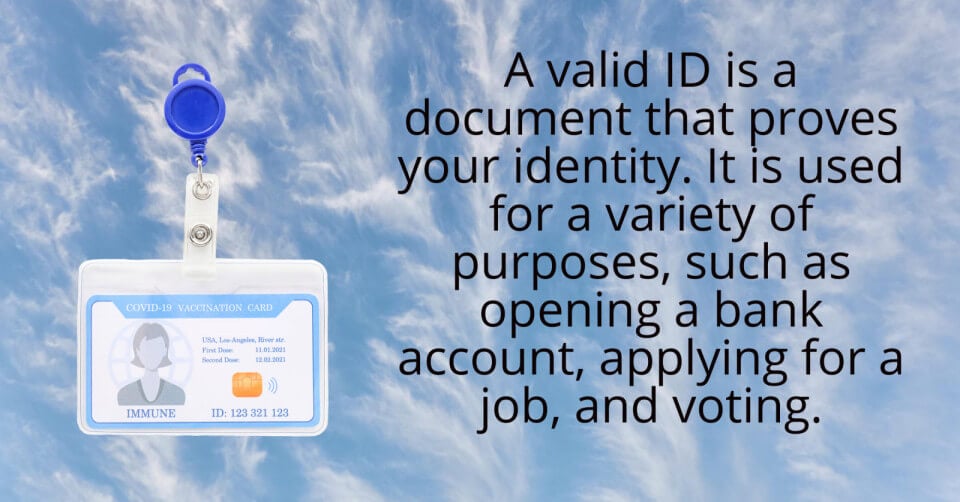 valid id