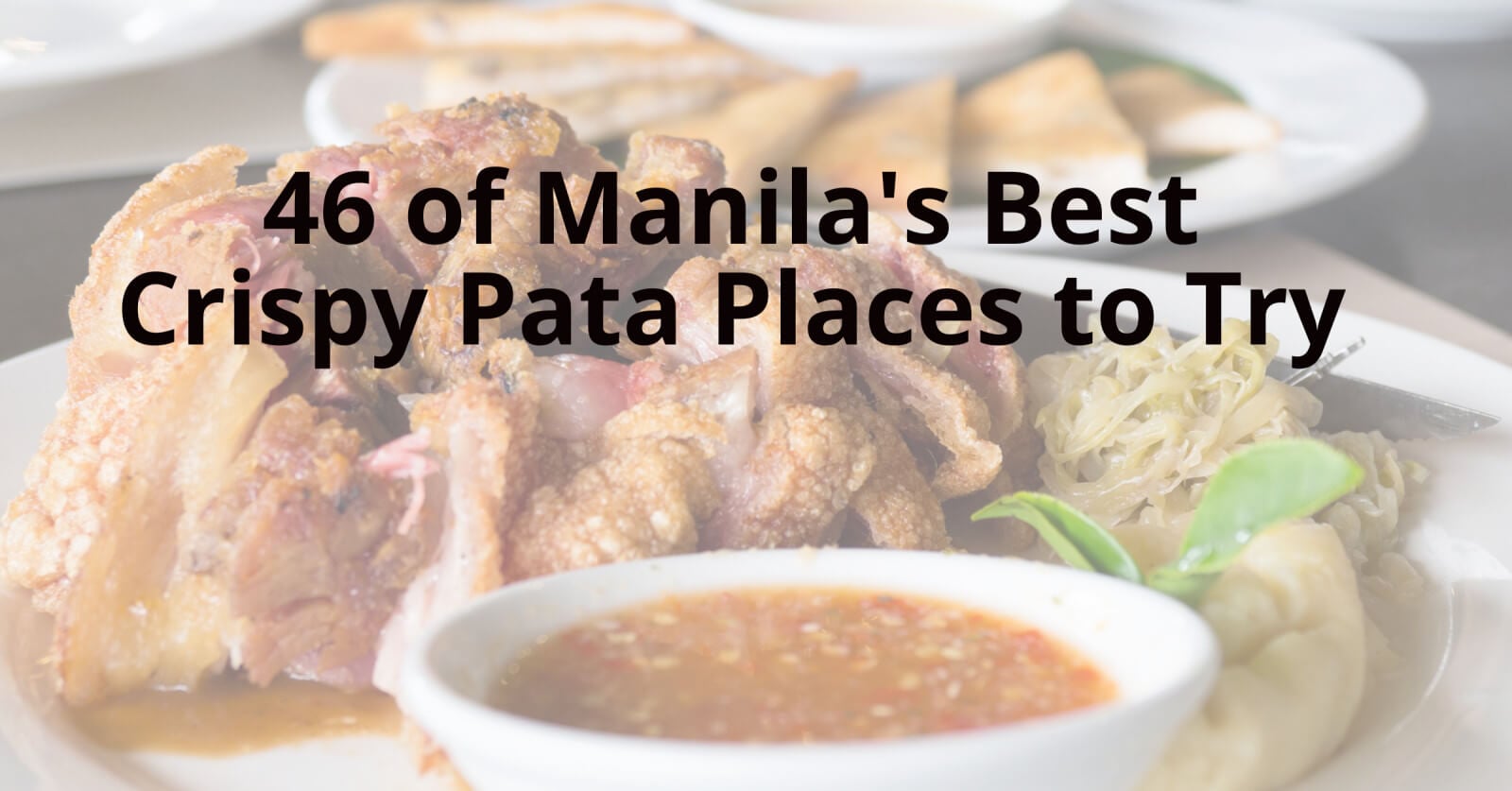 crispy pata