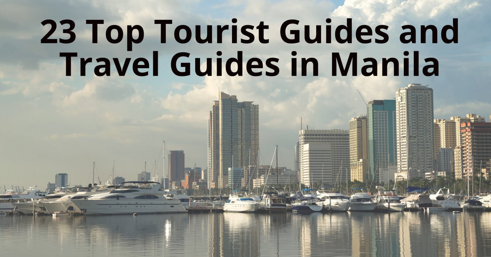 travel guide manila