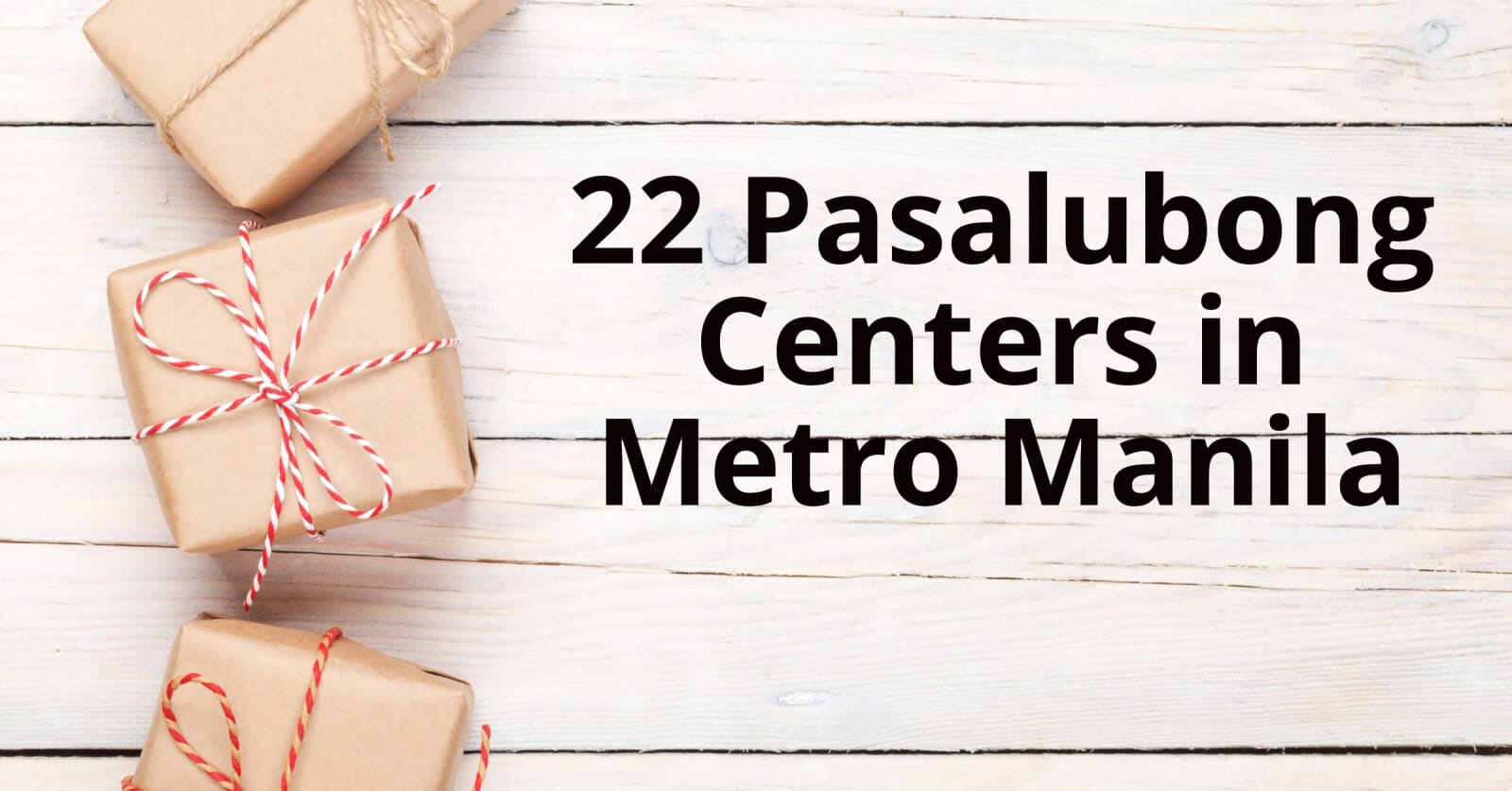 pasalubong center