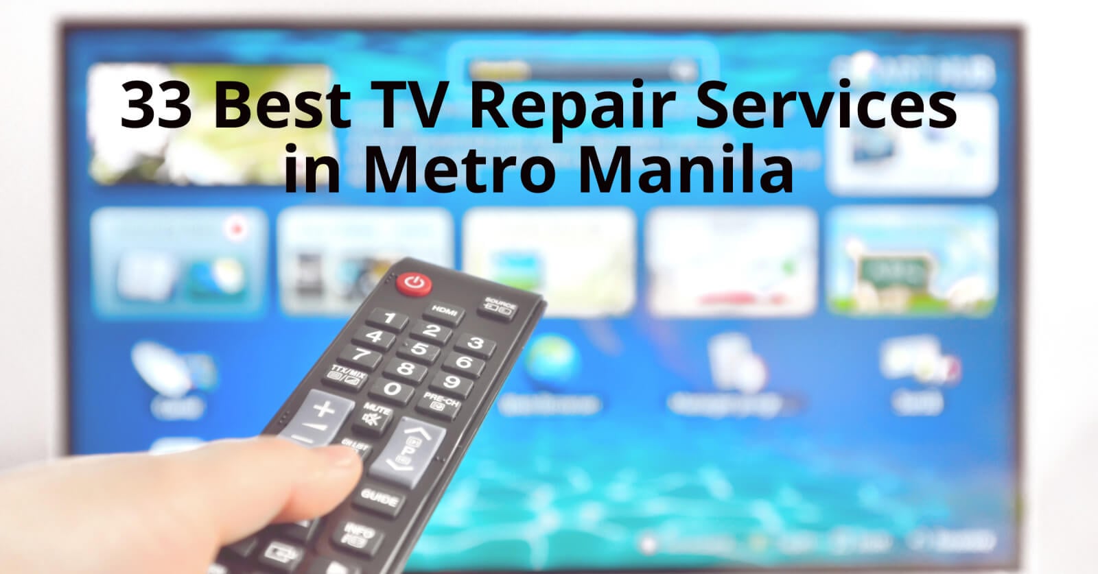 tv repair services