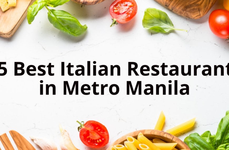 italian restaurants manila