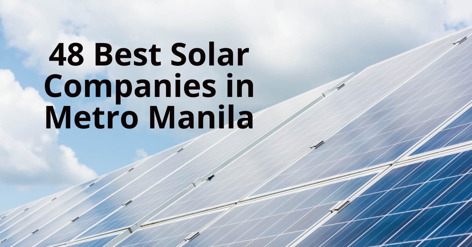 solar companies manila