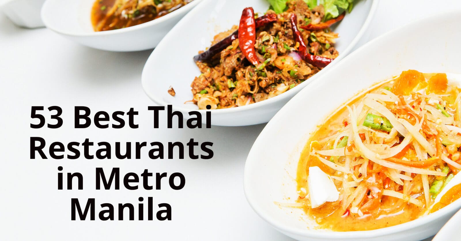 thai restaurants