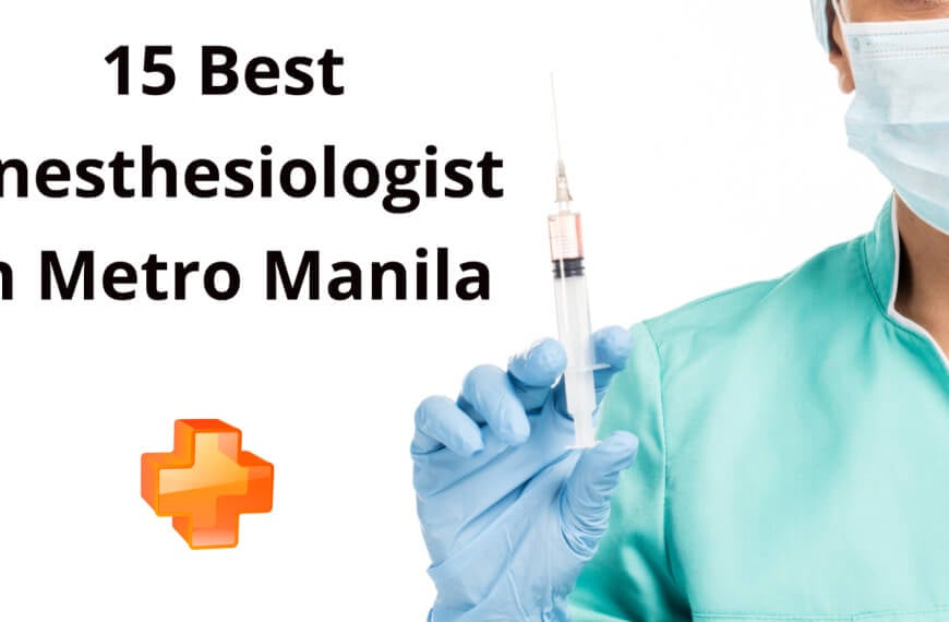 top rated anesthesiologists in metro manila.