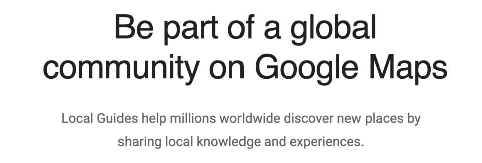 join the global google local guide community and make a difference by sharing your knowledge on google maps.