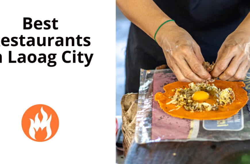 top dining establishments in laoag city.