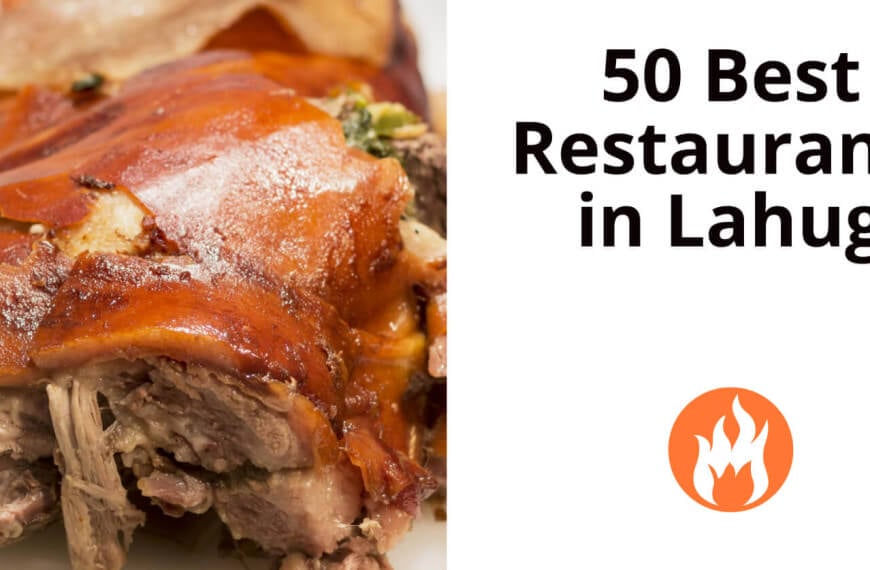 list of the top 50 gastronomic establishments in lahug