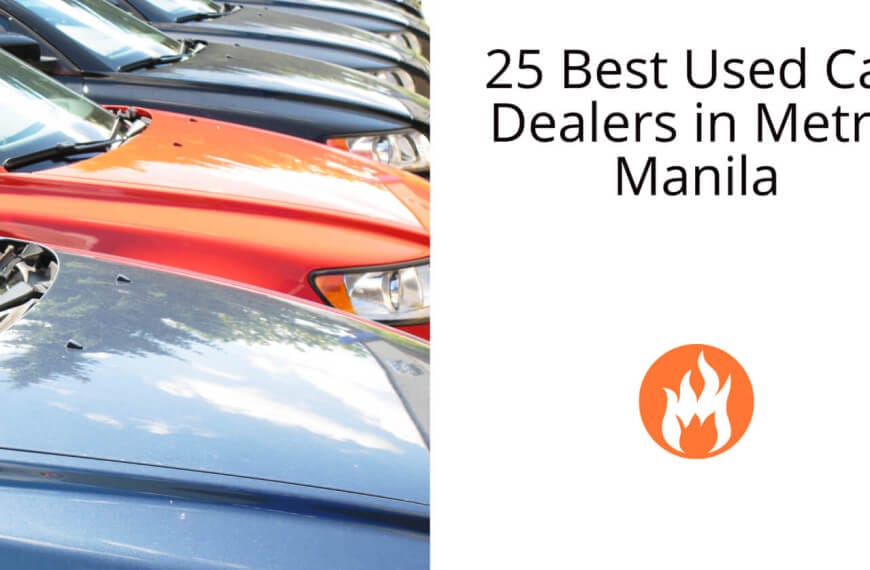 top 25 pre owned vehicle sellers in metro manila.
