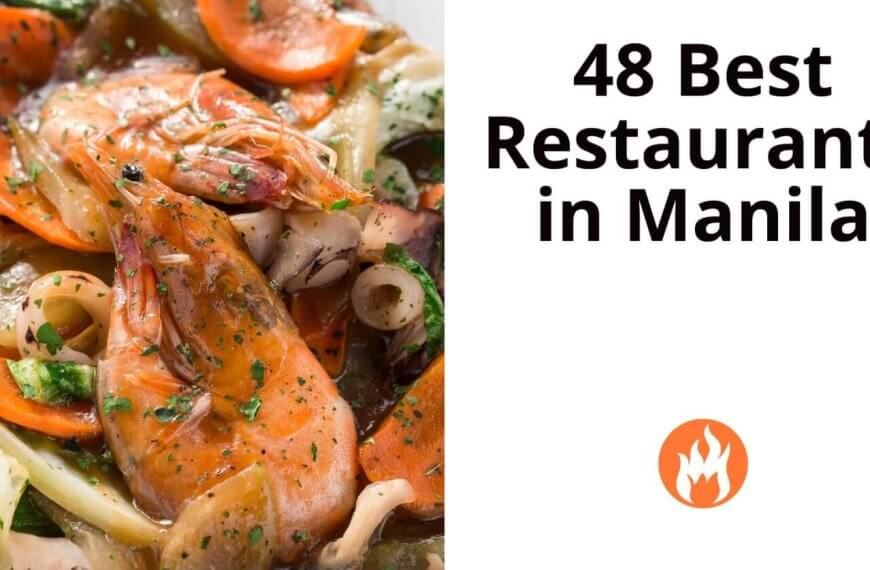 48 best restaurants in manila