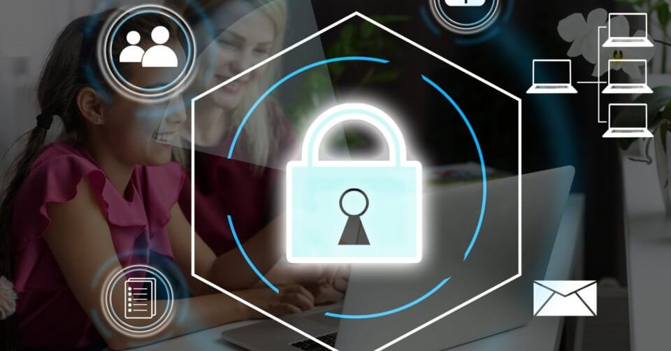 an image of a laptop with a padlock on it, symbolizing data privacy protection in compliance with the philippines' data privacy act.