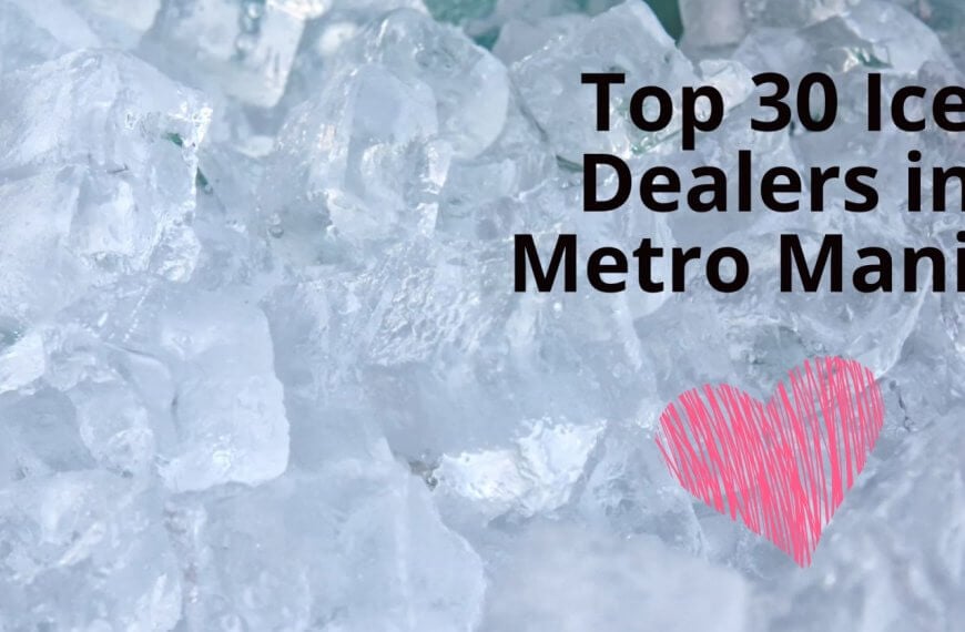 the melting away of ice dealers in metro manila's top 30.