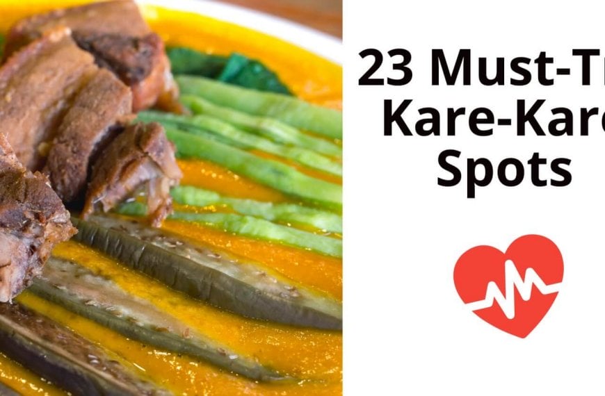 discover the finest kare kare spots in manila, where you must try 23 variations of this delicious filipino dish.