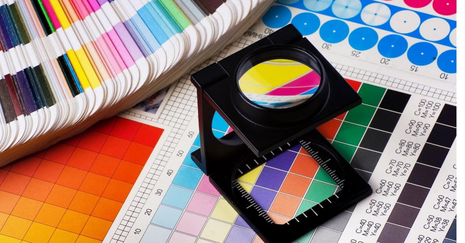 A set of color swatches on a table in Metro Manila.